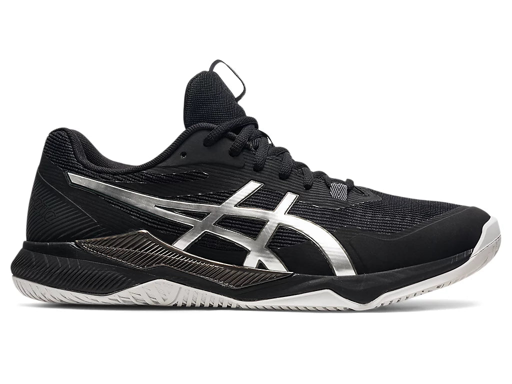 Asics Men's Gel-Tactic Volleyball shoe - black/pure silver