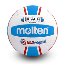 Load image into Gallery viewer, Molten Elite Beach Volleyball - BV5000 - red/white/blue