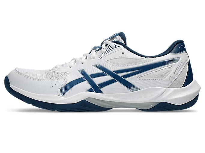 Asics Men's Gel-Rocket 12 Volleyball shoe - white/mako blue