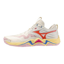 Load image into Gallery viewer, Mizuno Women's Wave Momentum Elite Volleyball Shoe - pristine/high risk red
