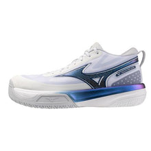 Load image into Gallery viewer, Mizuno Unisex Neo Jump Volleyball Shoe - white/estate blue
