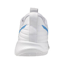 Load image into Gallery viewer, Mizuno Women's Wave Momentum Pro Volleyball Shoe - white/baby blue
