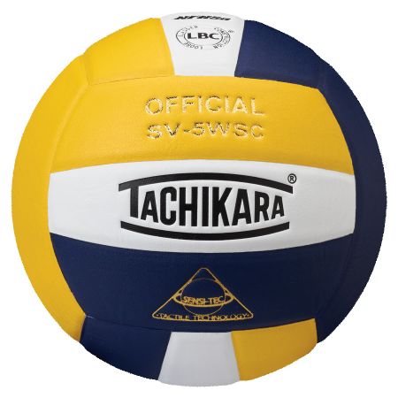 Tachikara SV5WSC Volleyball - gold/white/navy