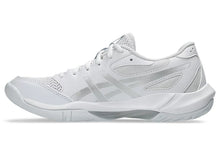 Load image into Gallery viewer, Asics Women's Gel-Rocket 12 Volleyball shoe - white/pure silver

