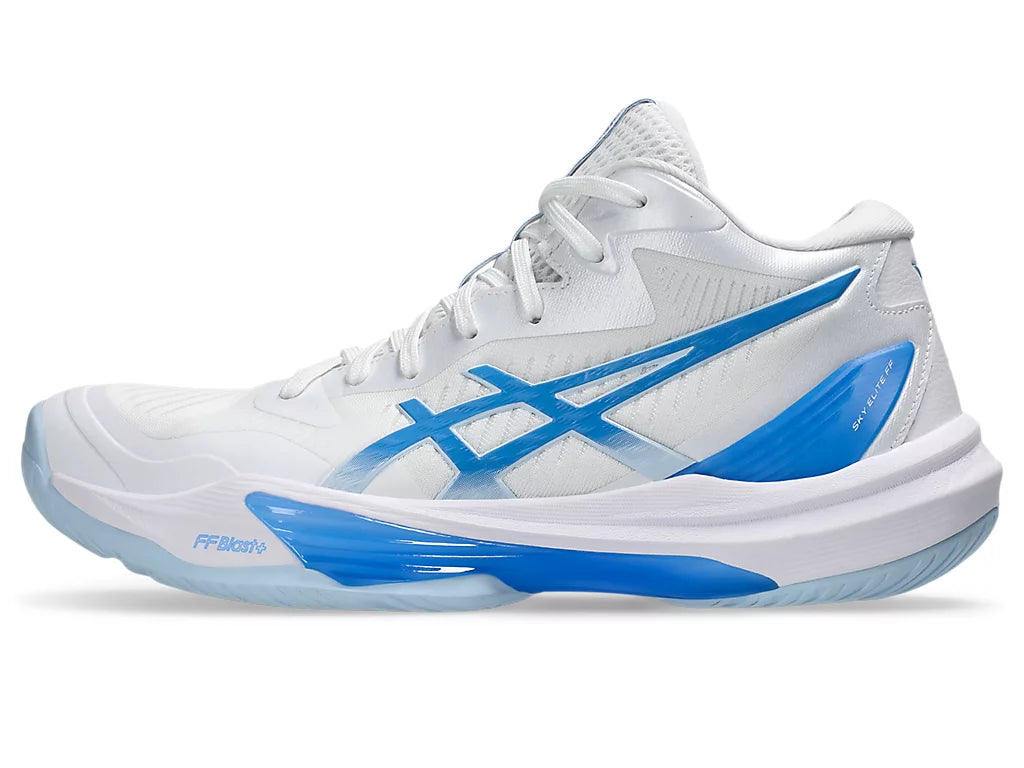 ASICS SKY ELITE FF MT 3 ブルー＆ホワイト ASICS Women's Sky Elite FF MT 3 Volleyball Shoes | Sprockets