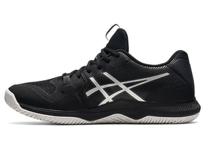 Asics Men's Gel-Tactic Volleyball shoe - black/pure silver