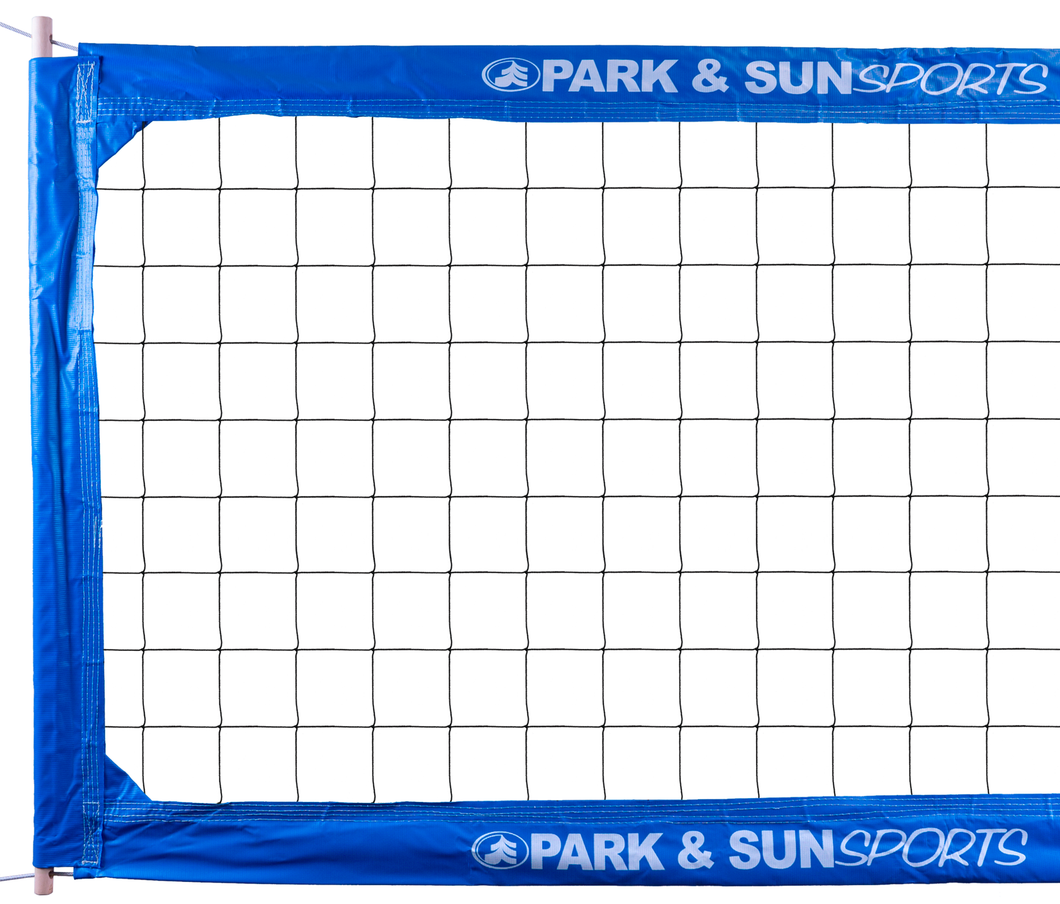 Park & Sun BC-400 Pro Outdoor Volleyball Net - blue