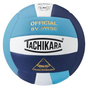 Tachikara SV5WSC Volleyball - powder blue/white/navy