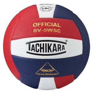 Tachikara SV5WSC Volleyball - red/white/blue