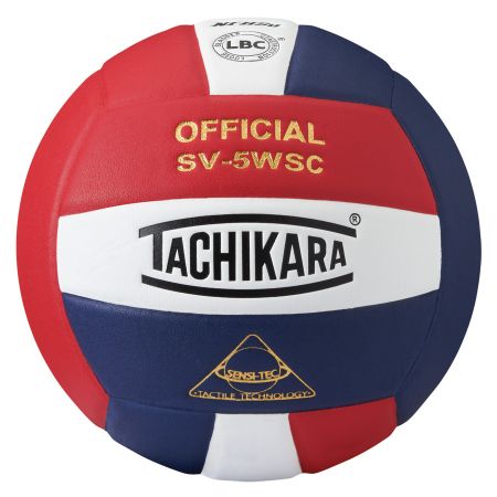 Tachikara SV5WSC Volleyball - red/white/blue